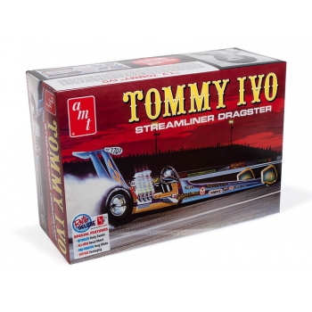 Plastikmodell – 1:25 Tommy Ivo Streamliner Dragster-Auto – AMT1254